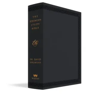 The Jeremiah Study Bible, ESV, Black LeatherLuxe
