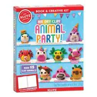 Air Dry Clay: Animal Party