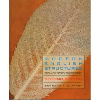 Modern English Structures - Second Edition
