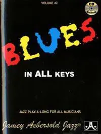 Volume 42: Blues In All Keys (with Free Audio CD)