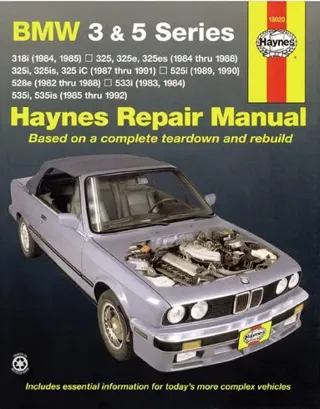 BMW 3/5 Series (82 - 92)