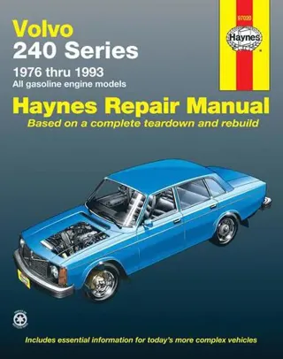 Volvo 240 Series petrol (1976-1993) Haynes Repair Manual (USA)