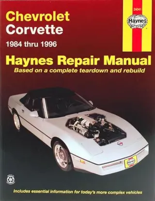 Chevrolet Corvette (84 - 96)