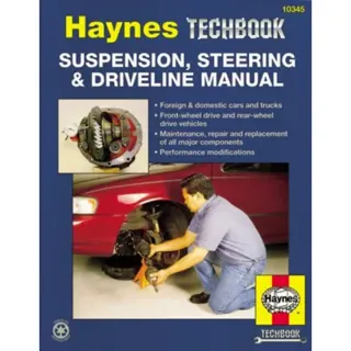 Suspension, Steering And Driveline Manual