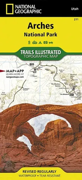 Arches National Park Map