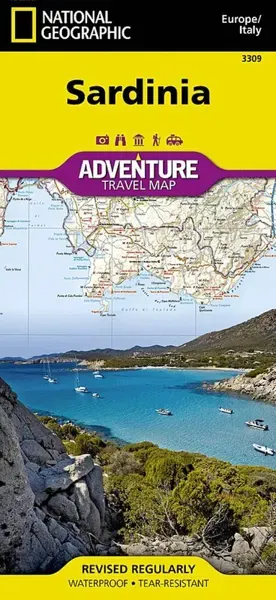 Sardinia Map (Italy)