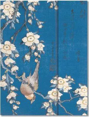 Journal Fold-Over Bullfinch & Cherry Tree
