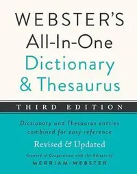 Webster's All-In-One Dictionary and Thesaurus, Third Edition
