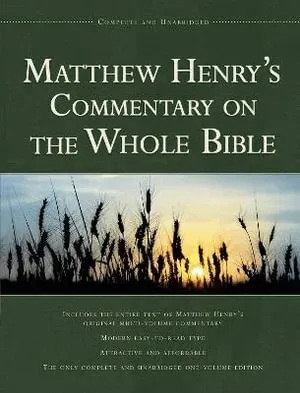 Matthew Henry's Commentary on the Whole Bible