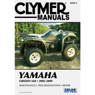 Clymer Yamaha Grizzly 660 2002-20