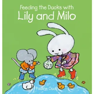 Feeding the Ducks with Lily and Milo