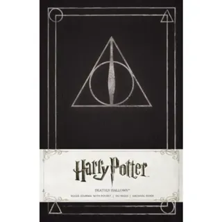 Harry Potter Deathly Hallows Hardcover Ruled Journal