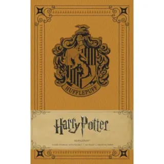 Harry Potter: Hufflepuff Hardcover Ruled Journal