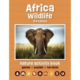 Africa Wildlife Nature Activity Book, 3rd Ed