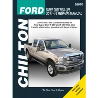 Ford Super-Duty Pick-ups ('11-'16) (Chilton)