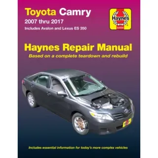 Toyota Camry & Avalon & Lexus ES 350 (2007-2017) (USA)