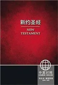 CUV (Simplified Script), NIV, Chinese/English Bilingual New Testament, Paperback, Red
