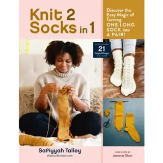 Knit 2 Socks in 1