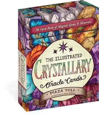 The Illustrated Crystallary Oracle Cards: 36-Card Deck of Magical Gems & Minerals