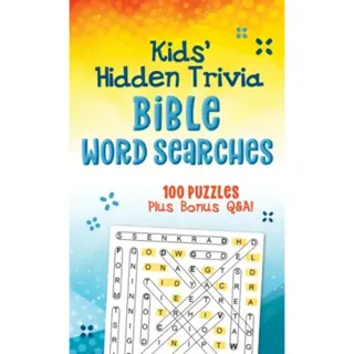 Kids' Hidden Trivia Bible Word Searches