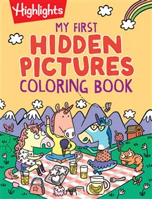 My First Hidden Pictures Coloring Book