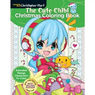 Cute Chibi Christmas Coloring Book, The