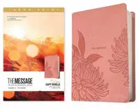 Message Deluxe Gift Bible, Large Print, Dusty Pink