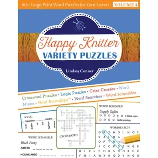 Happy Knitter Variety Puzzles, Volume 4