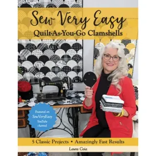 Sew Very Easy Quilt-As-You-Go Clamshells
