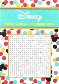 Disney Word Search and Coloring Book