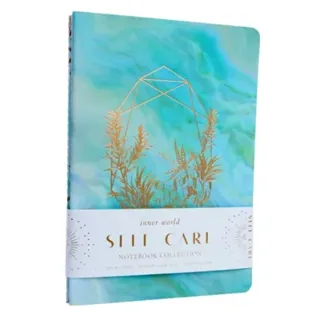 Self-Care Sewn Notebook Collection (Set of 3 Ruled Pages)