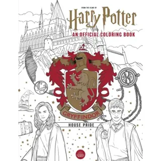 Harry Potter: Gryffindor House Pride: The Official Coloring Book