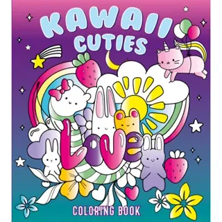 Kawai Cuties Coloring Book