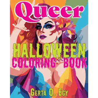 Queer Halloween Coloring Book