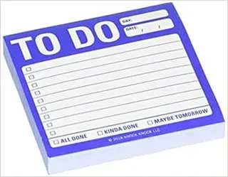 Knock Knock To Do Sticky Note