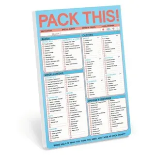 Knock Knock Pack This (Refresh) Classic Pad (Pastel Edition)