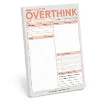 Knock Knock What (Not) to Overthink Pad (Pastel Version)