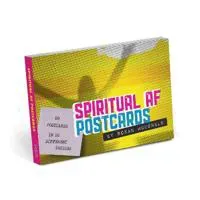 Knock Knock Spiritual AF Postcard Book