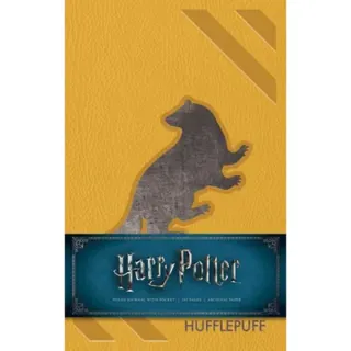 Harry potter hufflepuff hardcover ruled journal - redesign