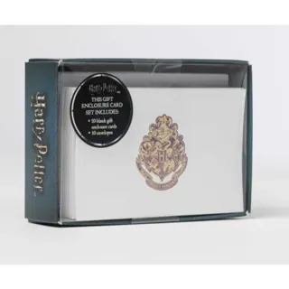 Harry potter: hogwarts crest foil gift enclosure cards