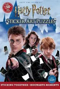 Harry Potter Sticker Art Puzzles - Sticker Book for Teens and Adults, Officially Licensed