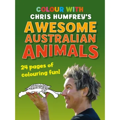 Colour with Chris Humfrey's Awesome Australian Animals