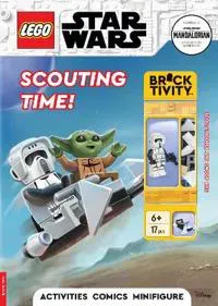 LEGO® Star WarsTM: Scouting Time Activity Book (with Scout Trooper minifigure and swoop bike)