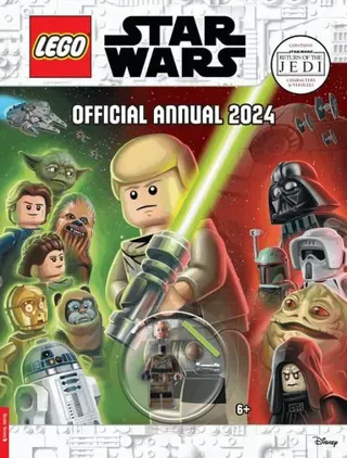 LEGO® Star WarsTM: Return of the Jedi: Official Annual 2024 (with Luke Skywalker minifigure and lightsaber)