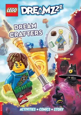 LEGO® DREAMZzz™: Dream Crafters Activity Book (with Mateo LEGO® minifigure)