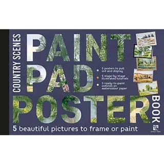Paint Pad Poster Book: Country Scenes