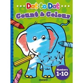 Dot to Dot Count and Colour 1 to 10