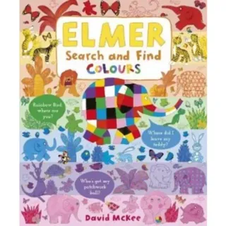 Elmer Search and Find Colours