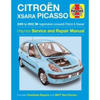 Citroen Xsara Picasso Petrol & Diesel (00 - 02) Haynes Repair Manual
