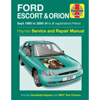 Ford Escort & Orion Petrol (Sept 90 - 00)